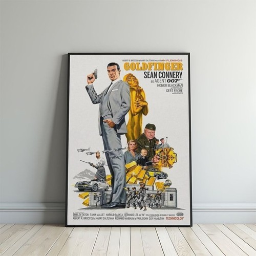 Goldfinger movie poster - movie, poster,