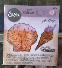 Sizzix Tim Holtz Bigz/Texture Fades Seashells 662706