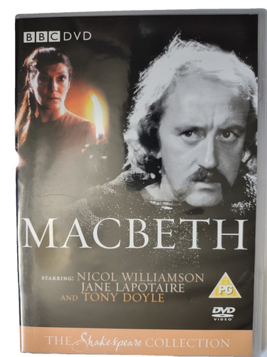 Macbeth bbc shakespeare dvd - shakespeare,