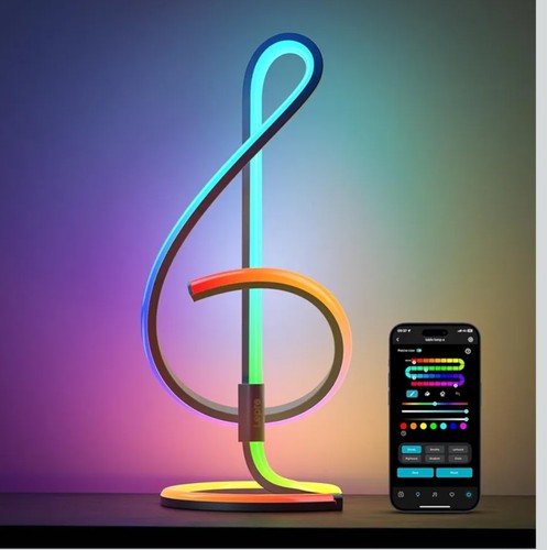 Smart led table lamp with - table,