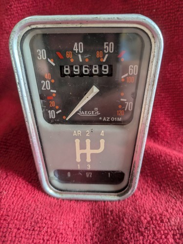 Citroen 2cv speedometer - citroen,