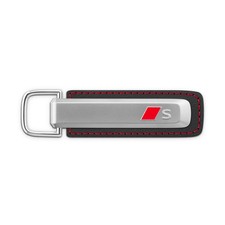 Audi Key Fob S Metal Leather