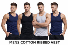 100% Pure Cotton Mens Boys 3,6