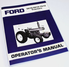 Ford 5610 6610 7610 Tractor