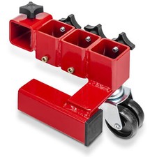 Abba Motorcycle Sky Lift Storage System - Manoeuvrable With Castors