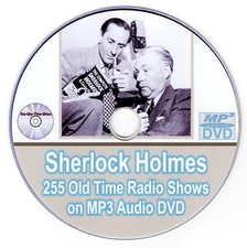 Sherlock Holmes 255 Old Time Radio Shows on MP3 Audio DVD