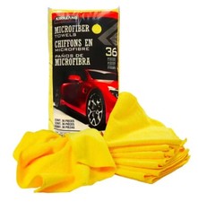 36 Kirkland Ultra Plush MicroFibre Large Clothes Car Polish Towels Household