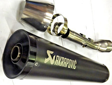 YAMAHA SCR 950  XV 950 R RACER AKRAPOVIC EXHAUST END CAN SILENCER