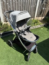 Mamas and Papas Flip XT3 Grey Pushchair Carry Cot