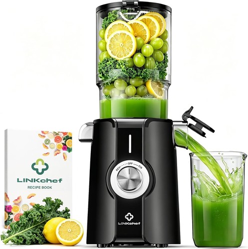 Cold press juicer - press, wide