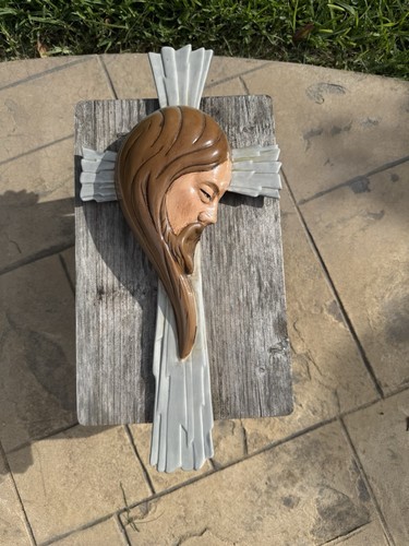 Vtg large ceramic - jesus, christ