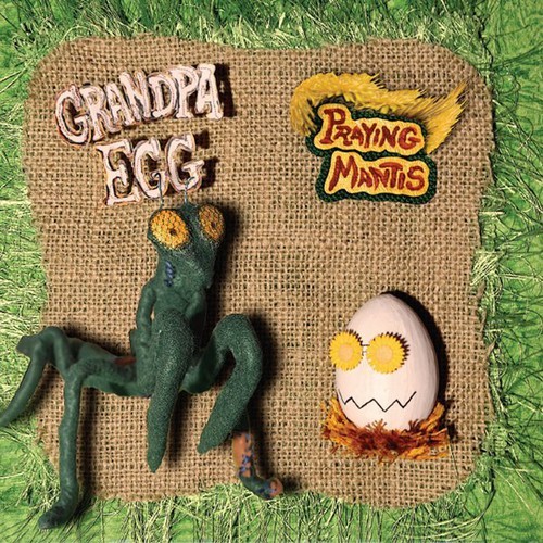Grandpa egg praying - grandpa,