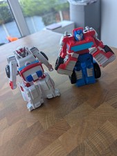 Transformers Playskool Heroes Rescue Bots Medix & Optimus Prime Bundle 
