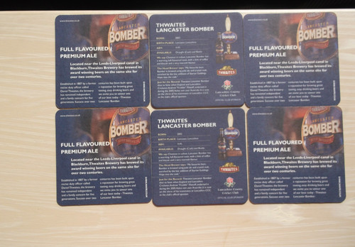 Thwaites lancaster bomber - thwaites, beer