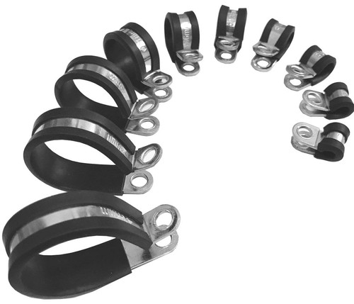10pcs rubber lined cable - x,