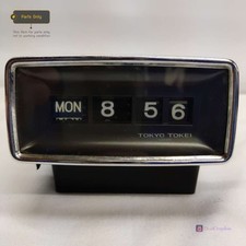 TOKYO TOKEI FLIP ROLL CLOCK VINTAGE RETRO SPARE & REPAIR