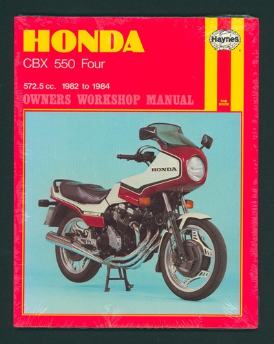 Nos haynes honda cbx550f - nos,