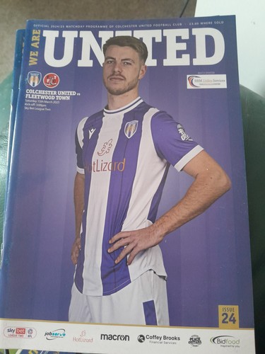 Colchester utd fleetwood - colchester, v