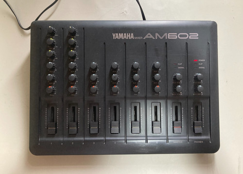 Yamaha am602 analog mixer - yamaha,