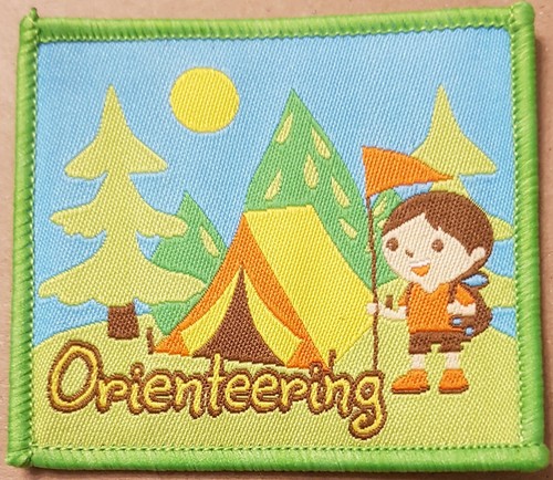 Orienteering badge scout - orienteering,