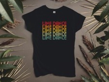 Line Dance Ladies Fitted T