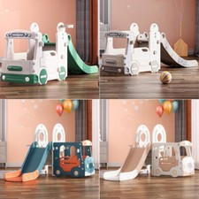 Kids Slide and Swing Set with