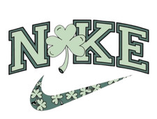 NIKE 3 LEAF CLOVER GREEN DTF