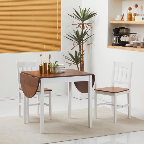 Solid wood drop leaf folding - wood,