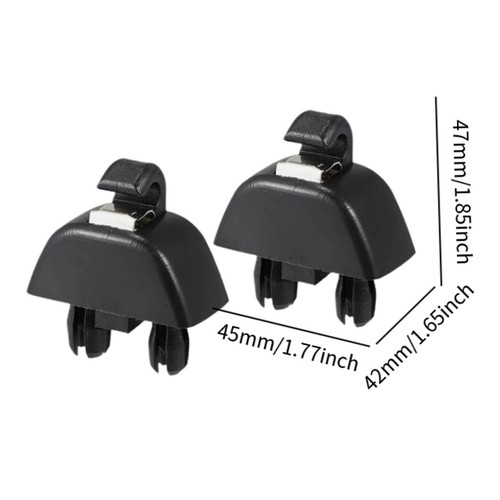 2pcs sun visor - support, clip