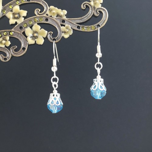 Vintage styled light - vintage, blue