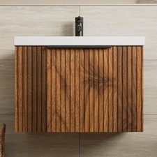 Fluted 600mm Bathroom Vanity