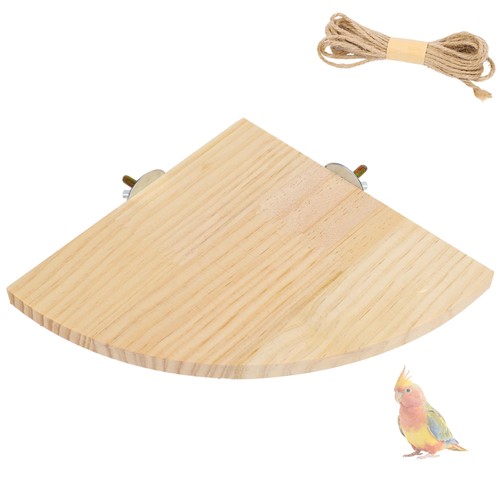 Corner bird perch platform - corner,