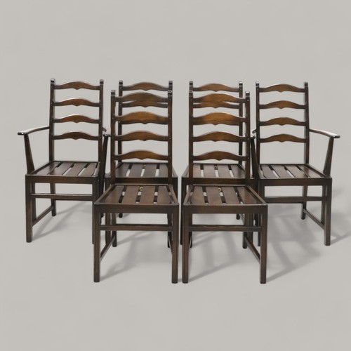 Ercol dining chairs - 6,