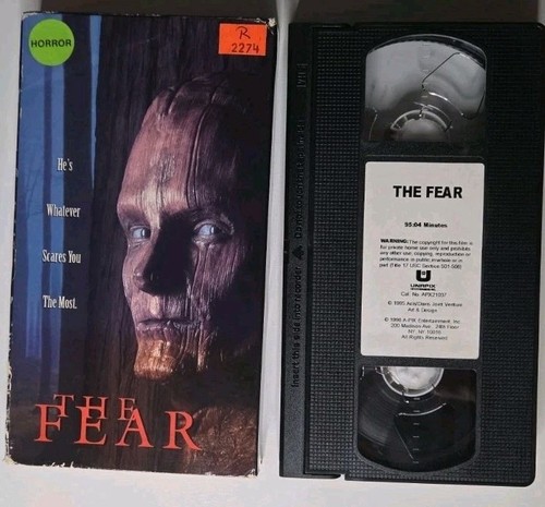 The fear vhs rental - the,