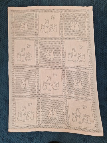 Pink vintage pram blanket - pram,