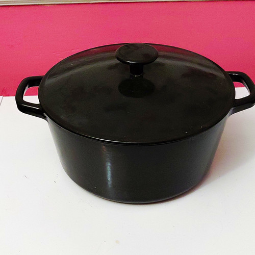 Cast iron enamel round dutch - enamel,