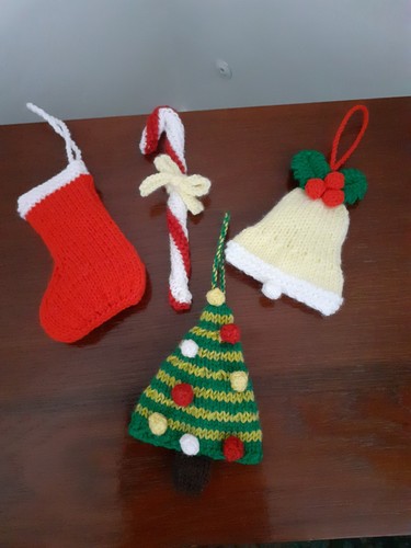 Set four new hand knitted - of,