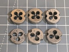 6x Watchmakers Lathe BA Dies