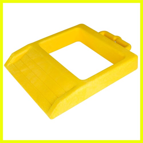Compact pallet jack chock - compact, with