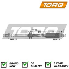 Brake Hose Front Torq Fits