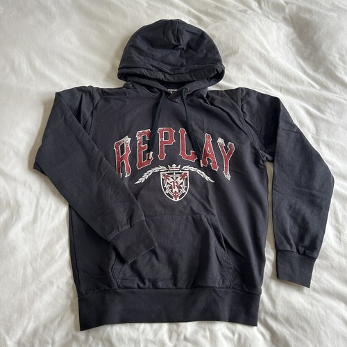 Replay navy red graphic logo - red,
