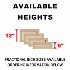 Unfinished MDF Shaker Drawer