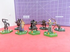 lord of the rings combat hex figures x8