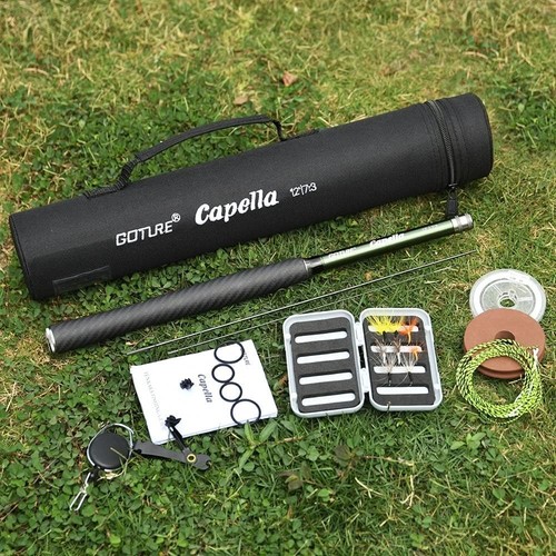 Tenkara rod set with hard - tenkara,
