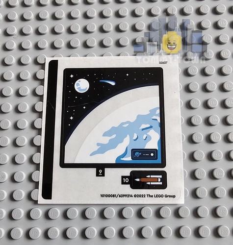 Lego city sticker - sheet, only