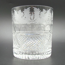 Edinburgh crystal thistle - thistle, 3¾"