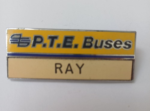 Pte bus badge - pte,