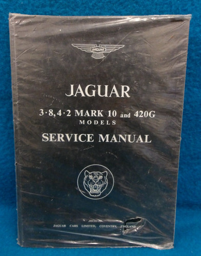 Original jaguar service manual - jaguar,