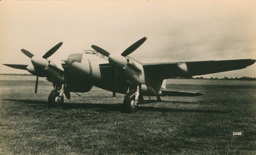 Ww2 military aircraft - aircraft, postcard