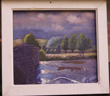 north wales oil painting